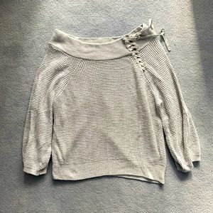 Express Off the Shoulder Sweater